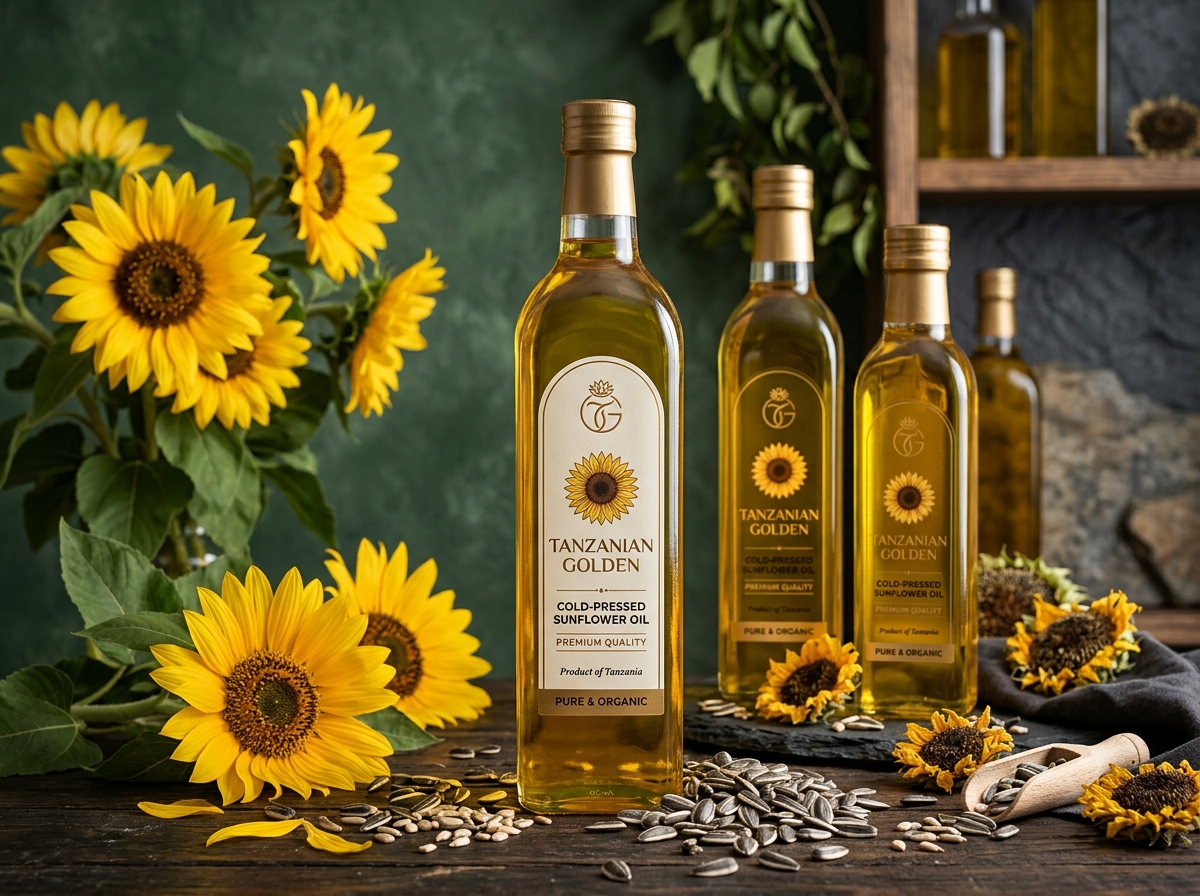Tanzanian Pure Sunflower Oil